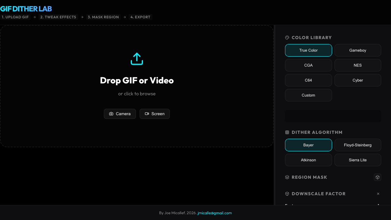 GIF Dither Lab